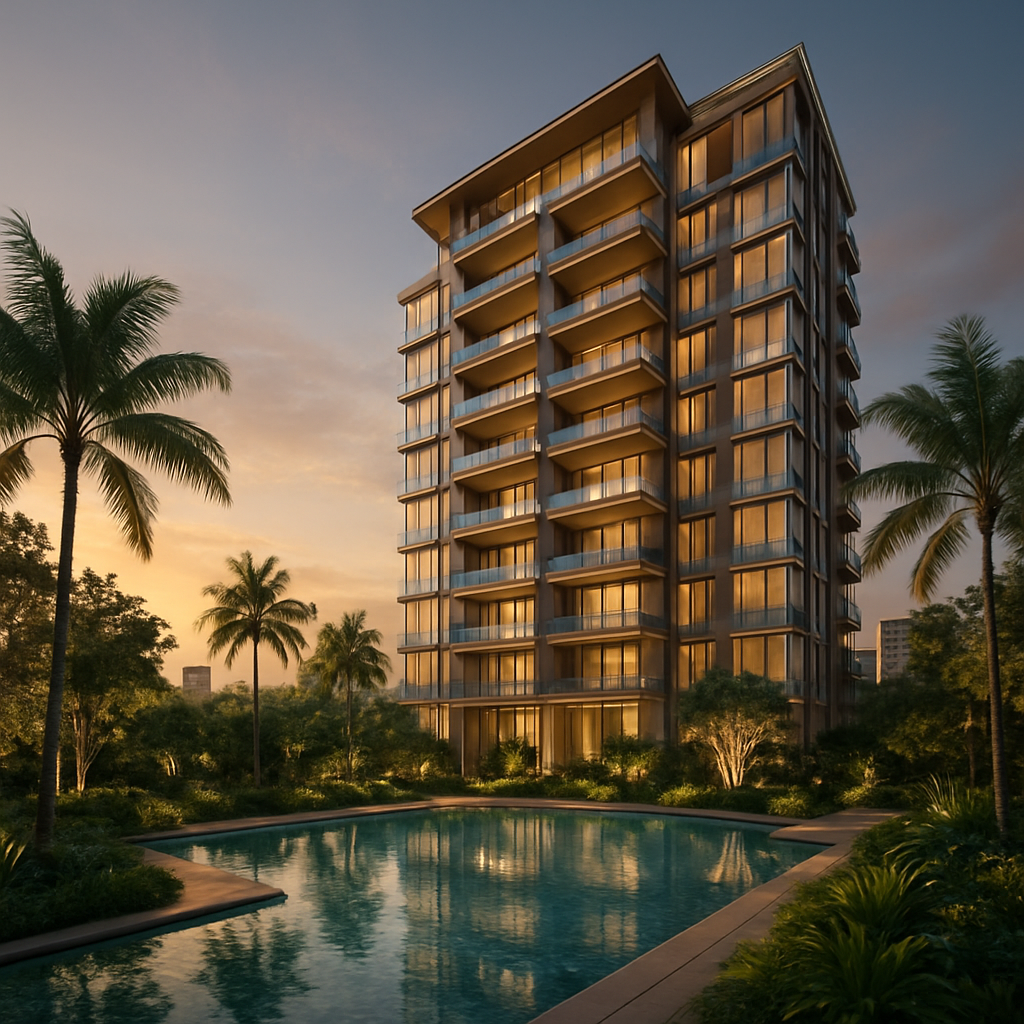 Artist impression of Chuan Grove Residences